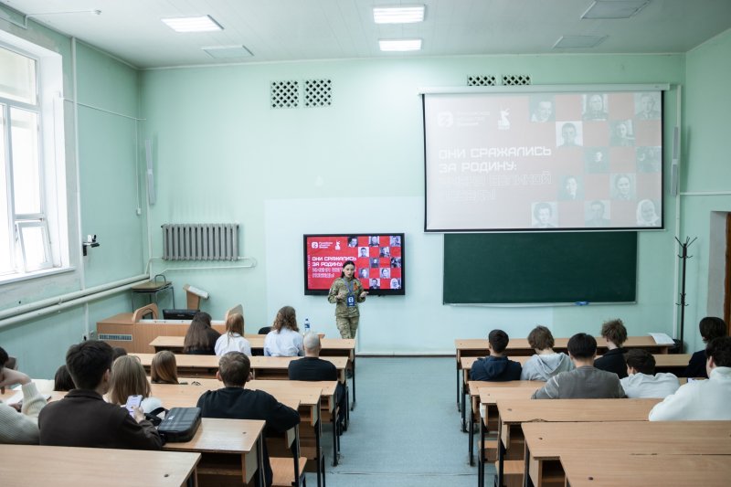 Просветительская встреча в рамках проекта "Я горжусь.Герои"